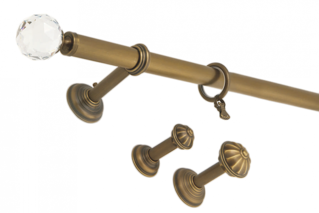 Bronze curtain rod Classic