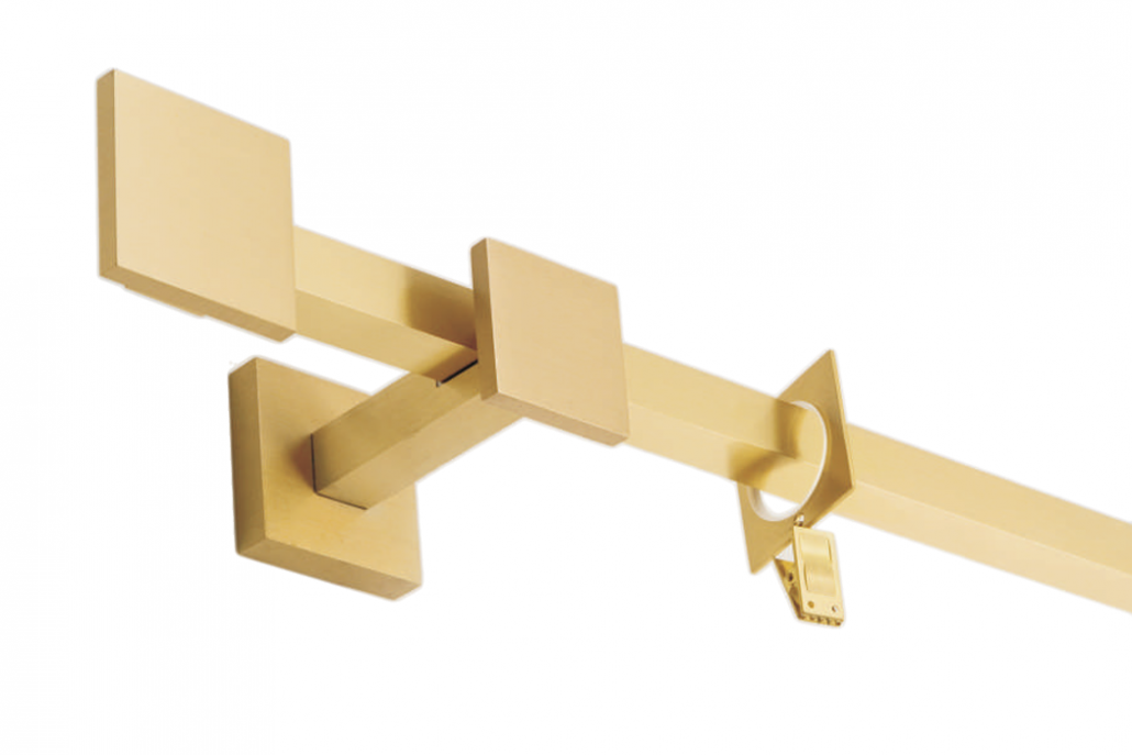 Golden curtain rod Quadro