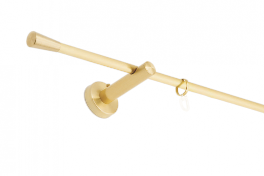 Golden curtain rod Techno 12