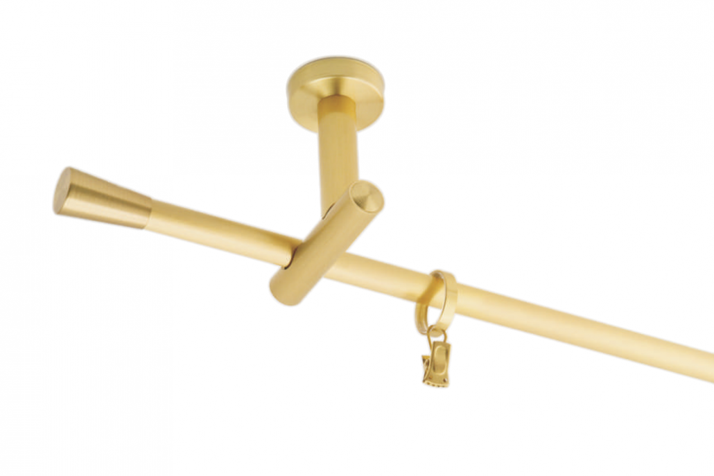 Golden curtain rod Techno 16