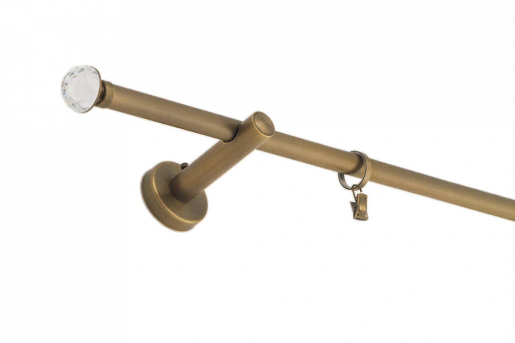 Bronze curtain rod Techno 16