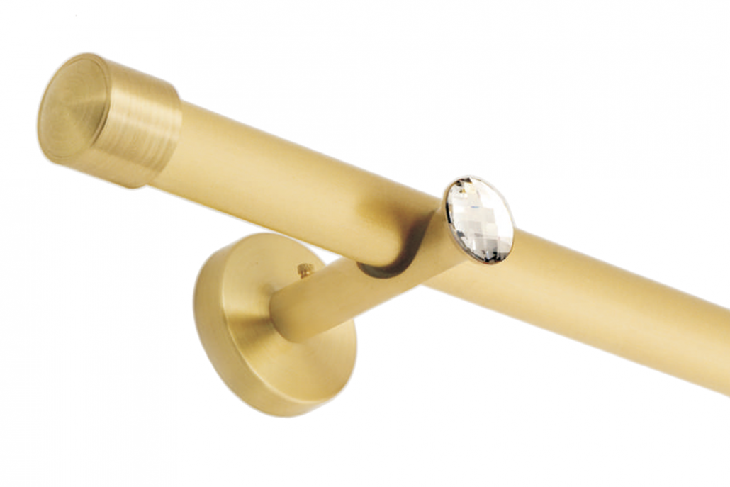 Golden curtain rod Techno 30