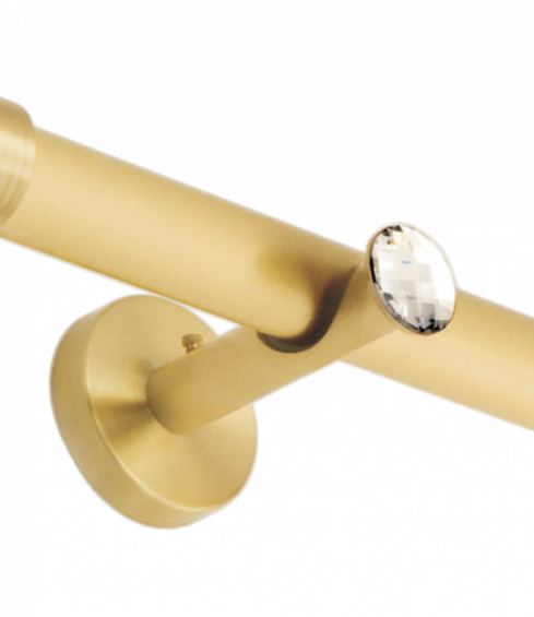 Golden curtain rod Techno 30