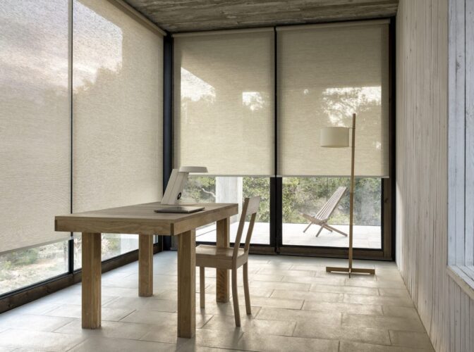 Roller blinds and pleats to order